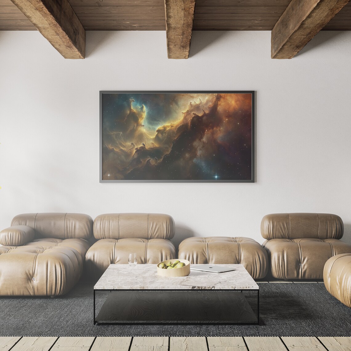 Interstellar Nebula Astrophotography Poster Print - Image 2
