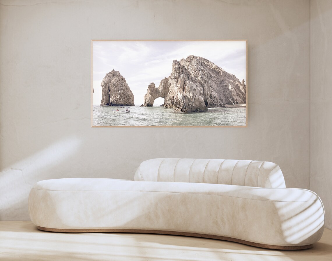 Cabo San Lucas El Arco Rock Arch Beach Coastal Travel Decor Poster - Image 2