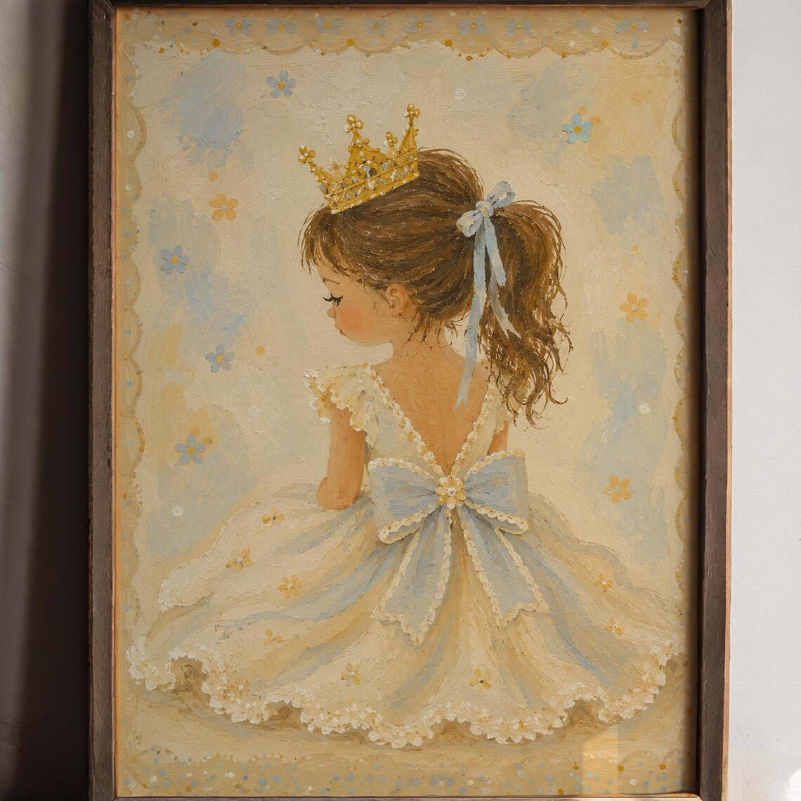 Little Princess Poster, Girls Room Decor