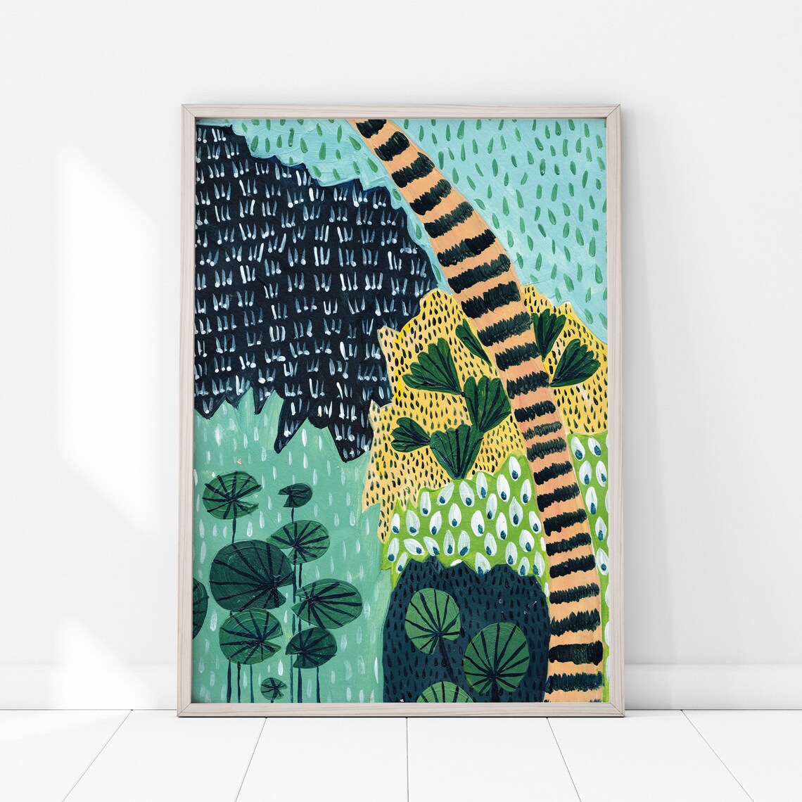 Jungle Botanical Illustration, Tropical Art Print - Image 3