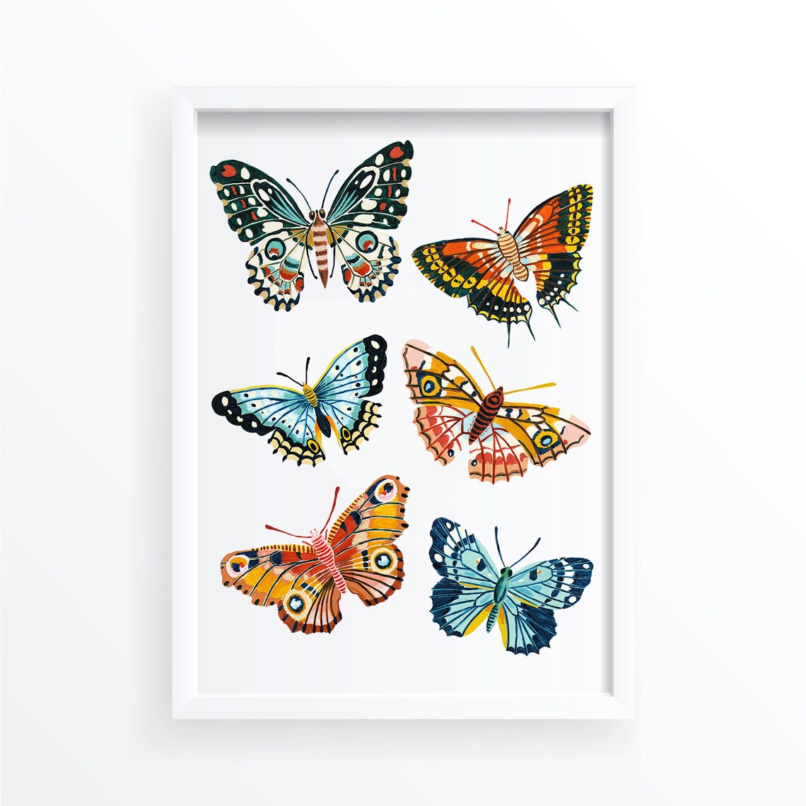 Butterfly Nursery Art Print, Woodland Kids Decor - Image 4