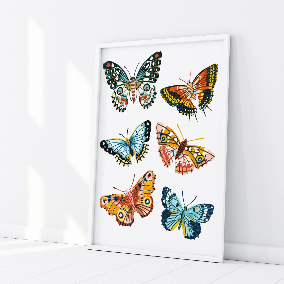 Butterfly Nursery Art Print, Woodland Kids Decor - Image 5