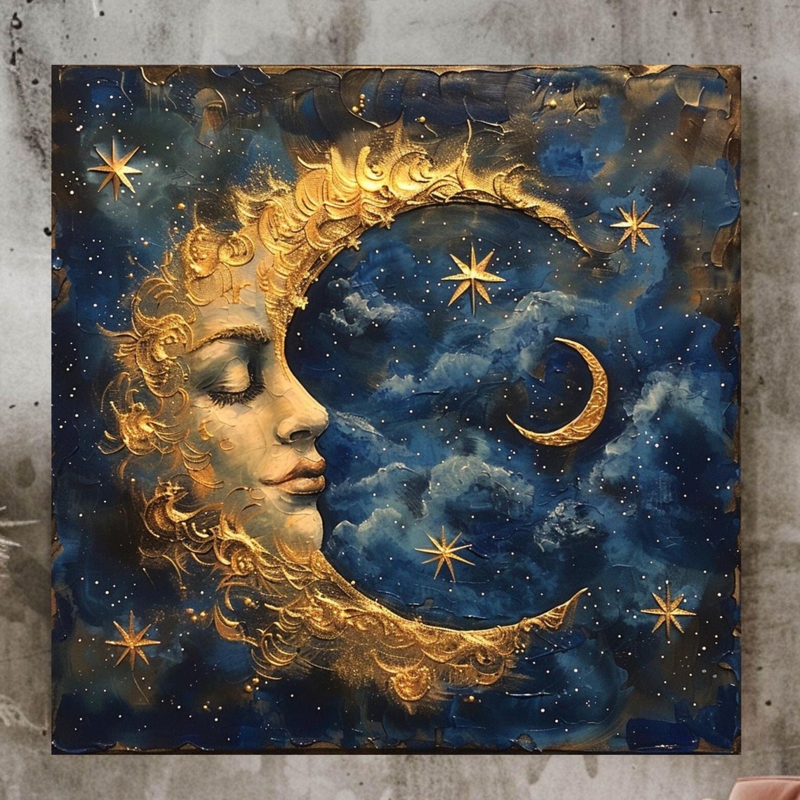 Mystical Moon, Crescent Moon Wall Decor - Image 5