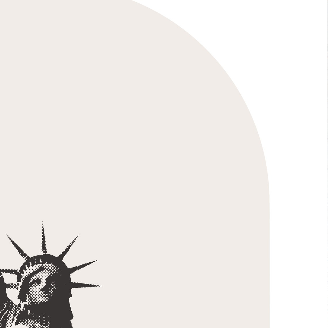 New York City Poster Statue Of Liberty Print New York Skyline New York Landmark New York Photo Wall Art Minimalist Custom City Print - Image 3