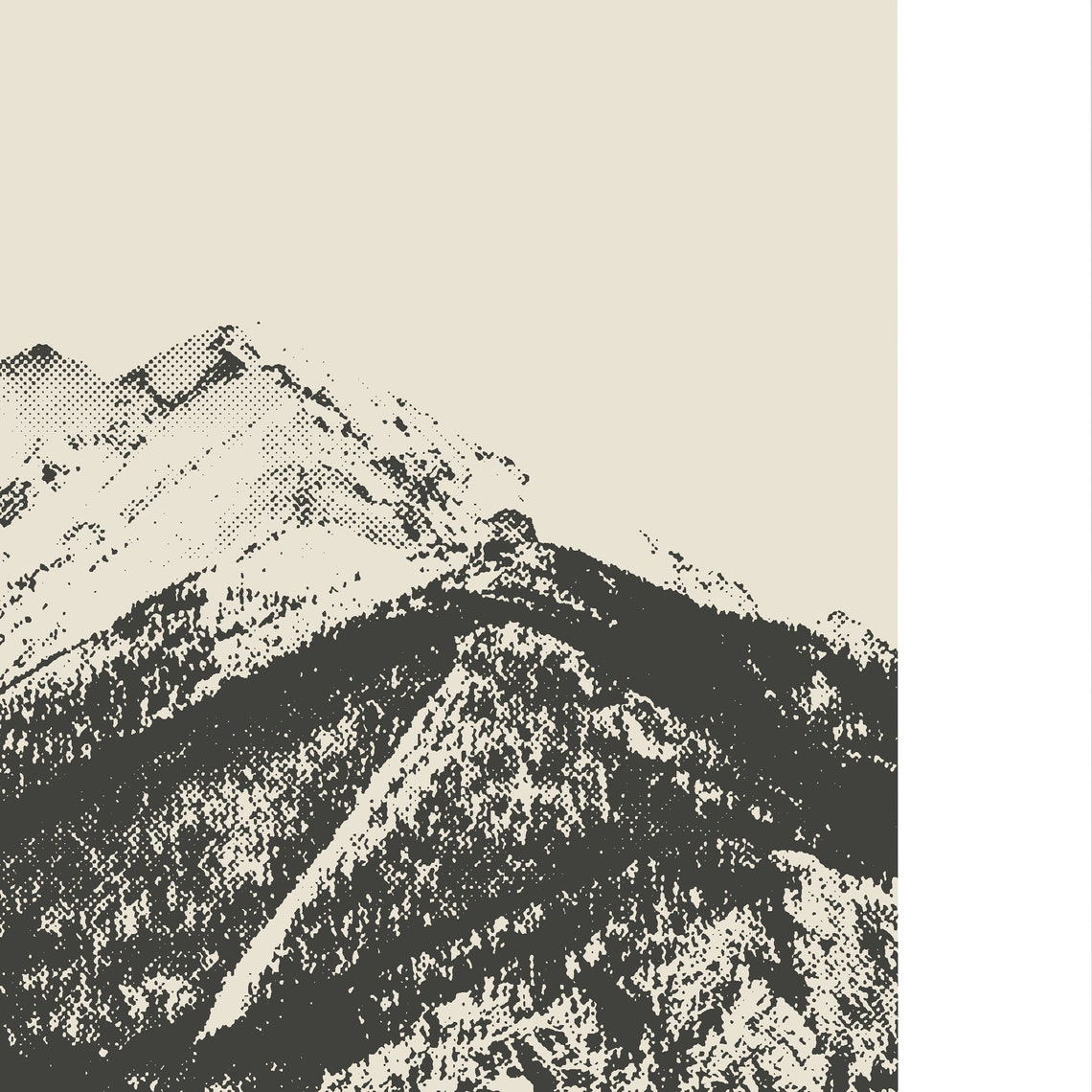 Frisco Colorado Minimalist Winter Town Travel Poster - Image 2