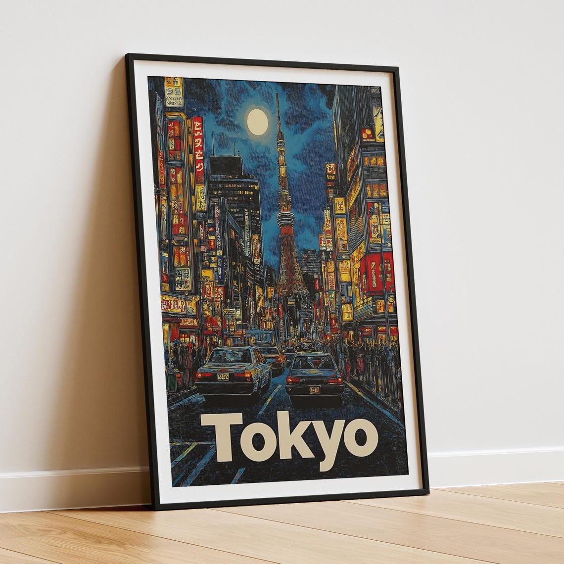 Tokyo Japan Travel Poster, Asia Travel Gift - Image 4