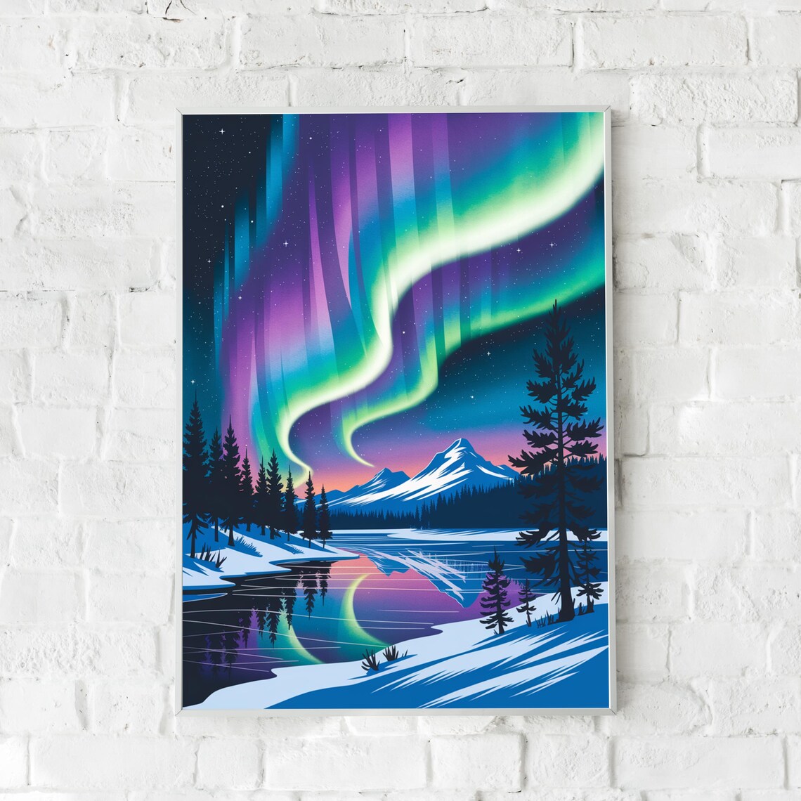 Northern Lights Abisko Sweden - Aurora Poster - Image 6