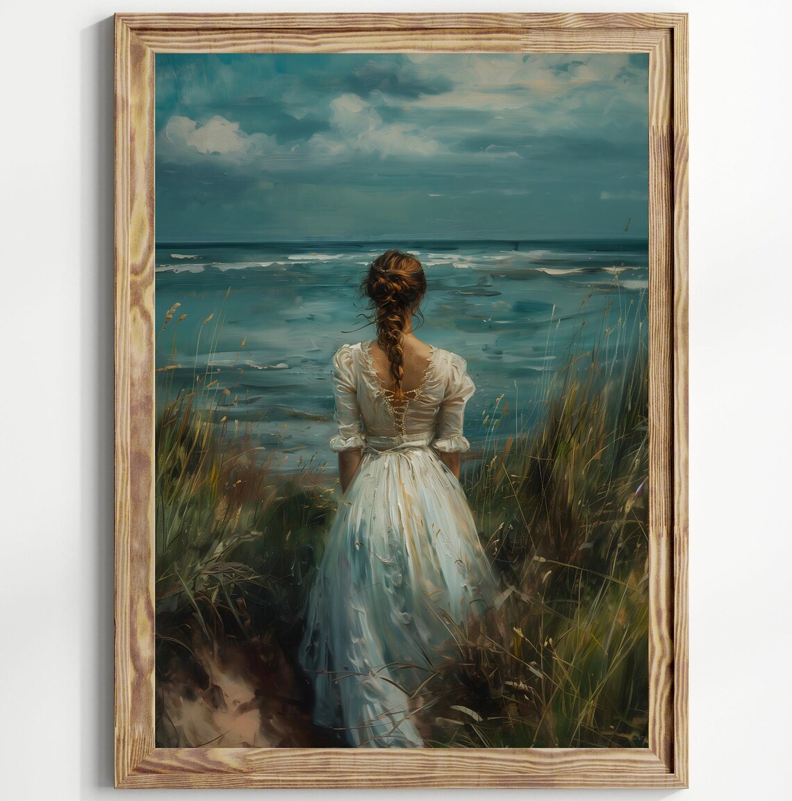 The Sea Goth, Dark Academia Victorian Gothic Art Print