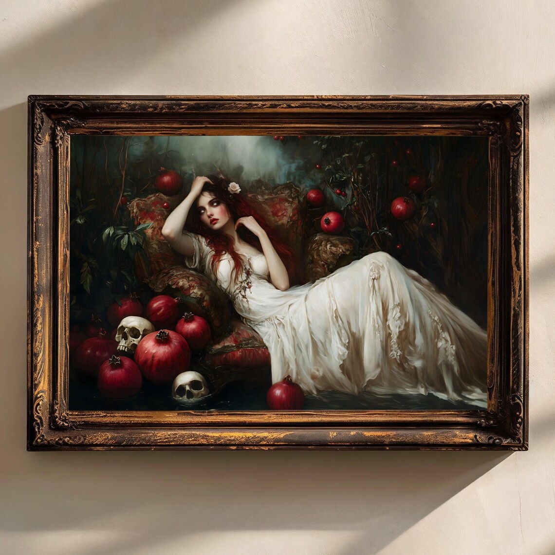 Demon Persephone, Dark Academia Mythology Print - Image 3