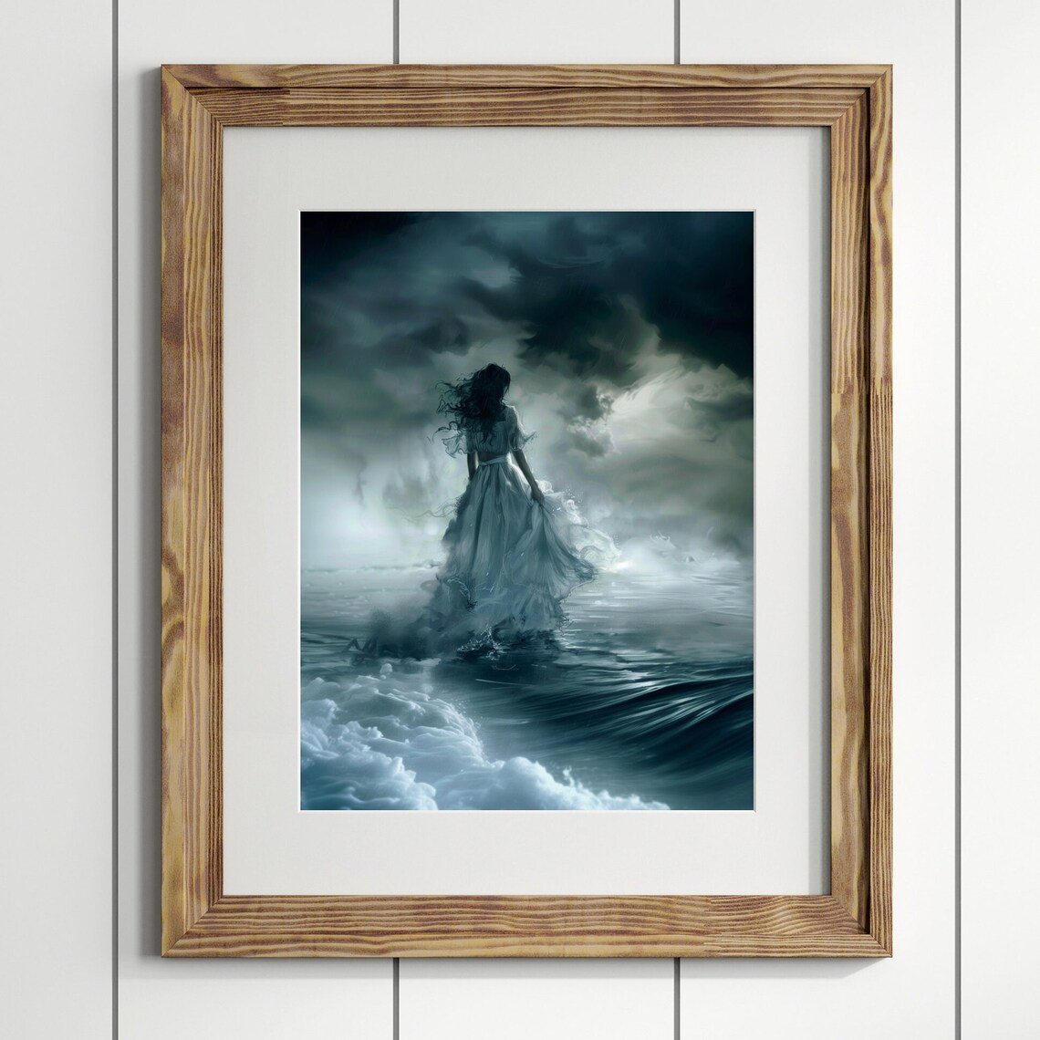 The Lake Dark Academia, Moody Victorian Art Print - Image 2