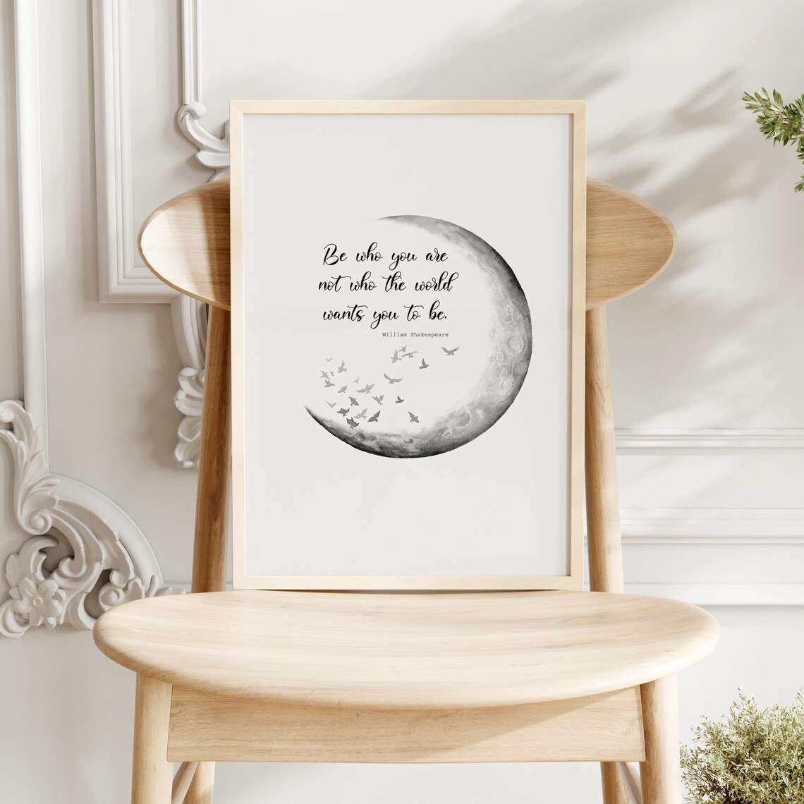 Shakespeare Quote Poster, Literary Motivation Print - Image 2