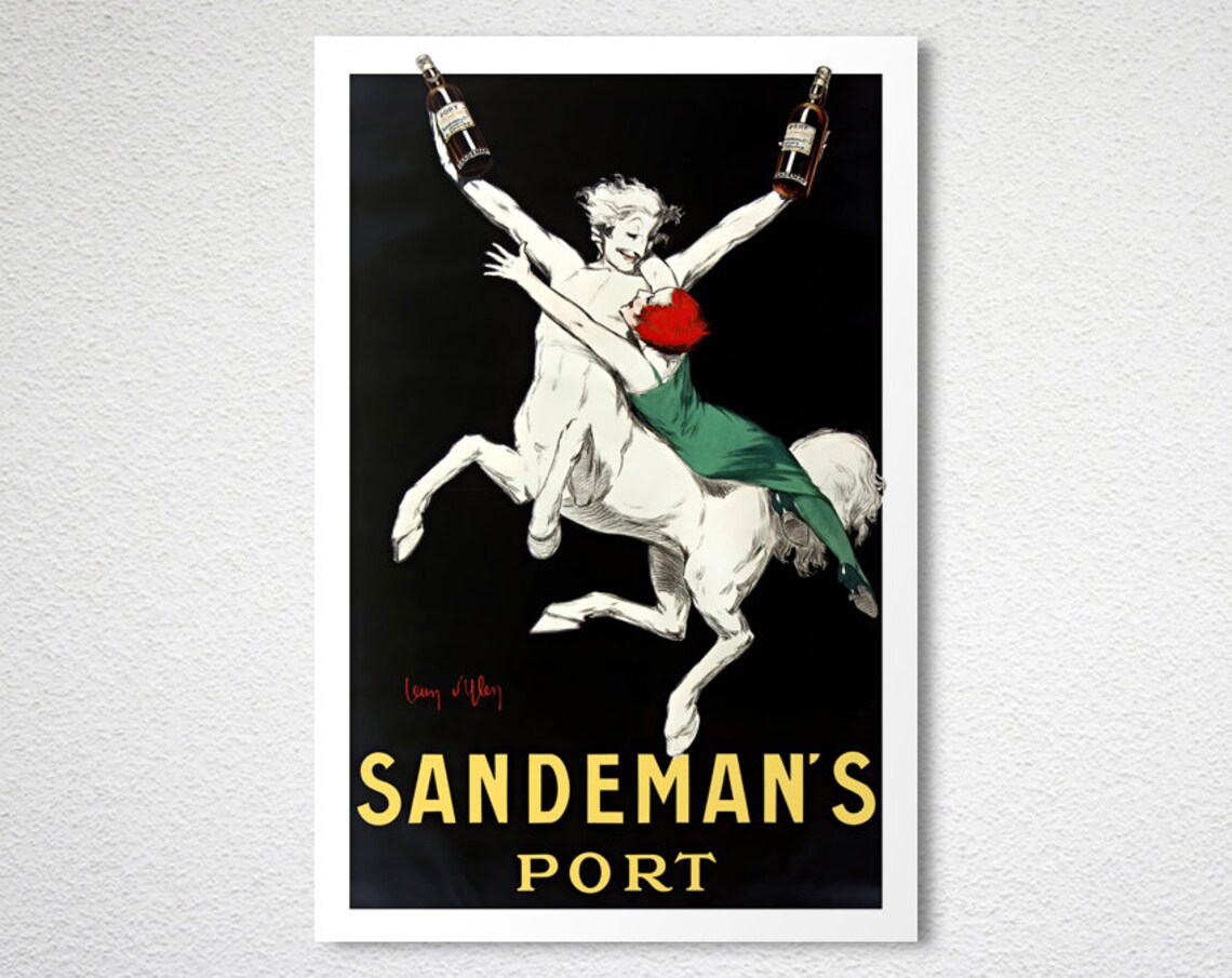 Sandemans Port Vintage Beverage Poster, Jean Dylen - Image 2