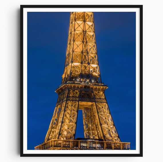 Real Photo Eiffel Tower Paris Print Paris Wall Art Paris Poster Paris Photo Paris Poster Print Paris Wall Decor France Poster Print