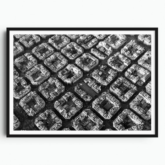 Barcelona Abstract Print Barcelona Black And White Poster Barcelona Wall Art Barcelona Art Print Barcelona Photo Spain Architecture