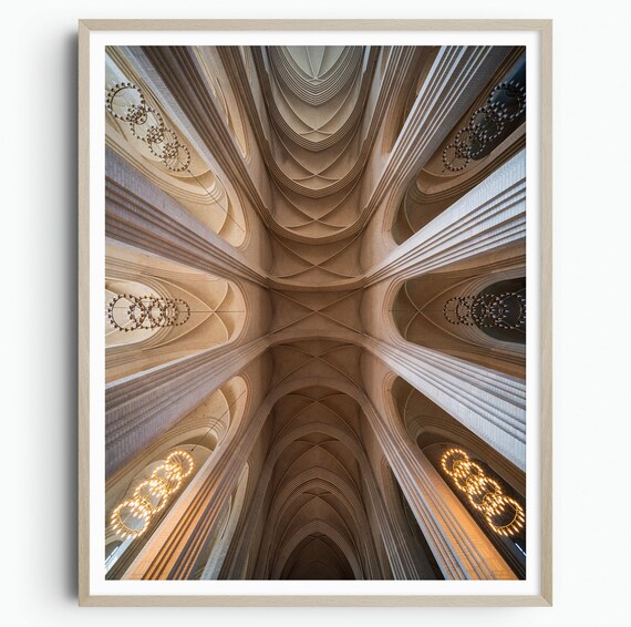 Copenhagen Print Grundtvigs Church Denmark Photo Copenhagen Travel Denmark Decor Copenhagen Poster Housewarming Gift Copenhagen