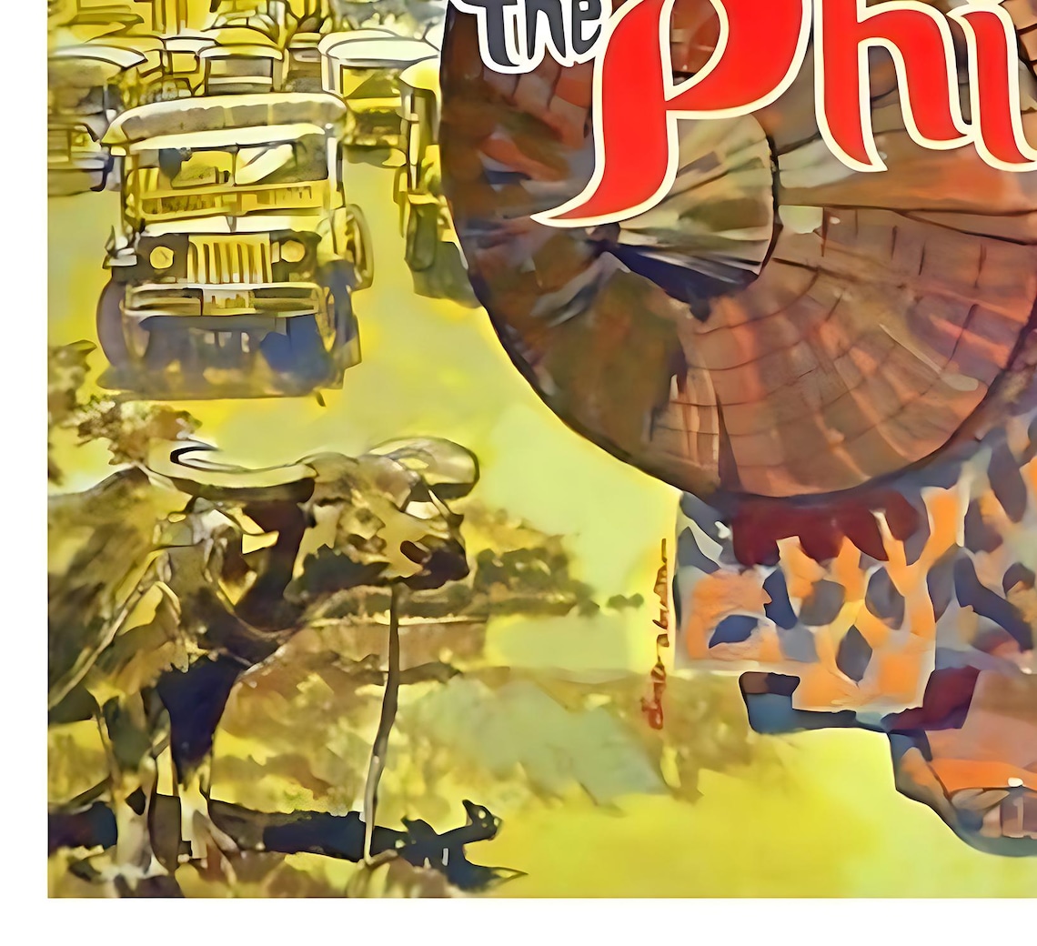 Phillipines Travel Poster, Asian Home Decor Art Print - Image 2