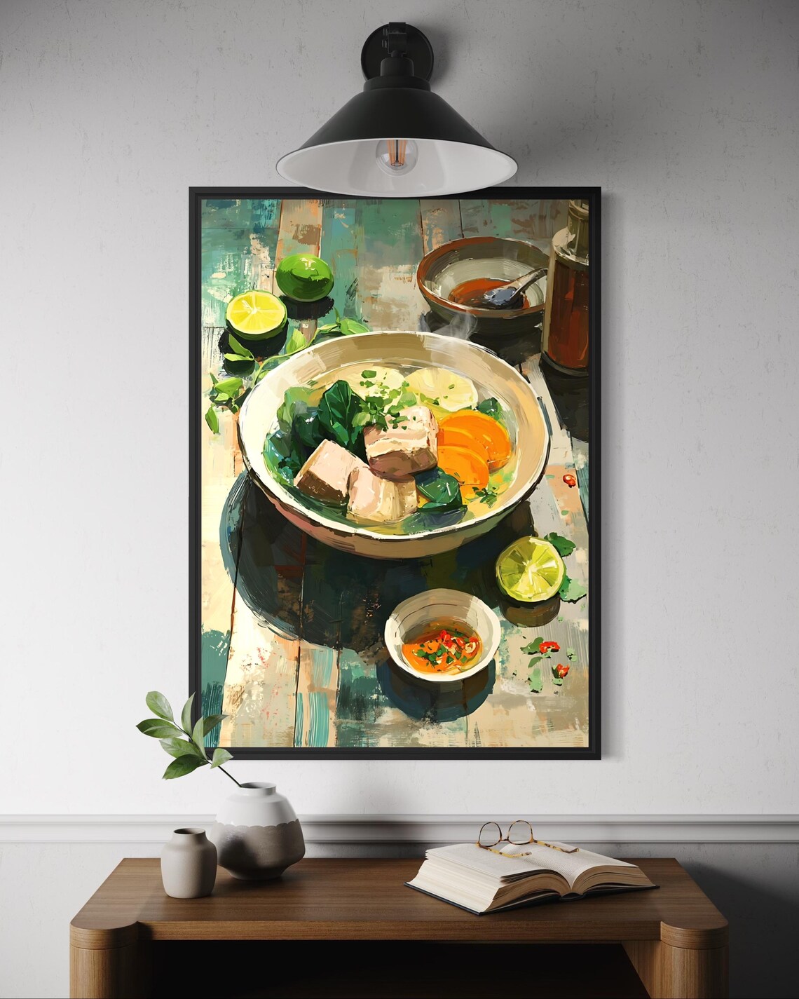 Sinigang Poster Print, Filipino Soup Kitchen Decor