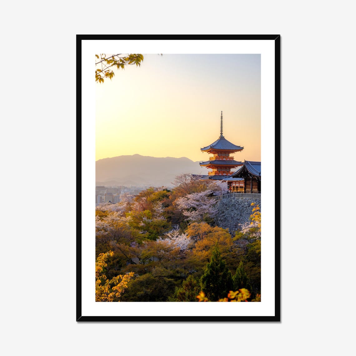Kiyomizu Dera Kyoto Photography, Japan Zen Pagoda