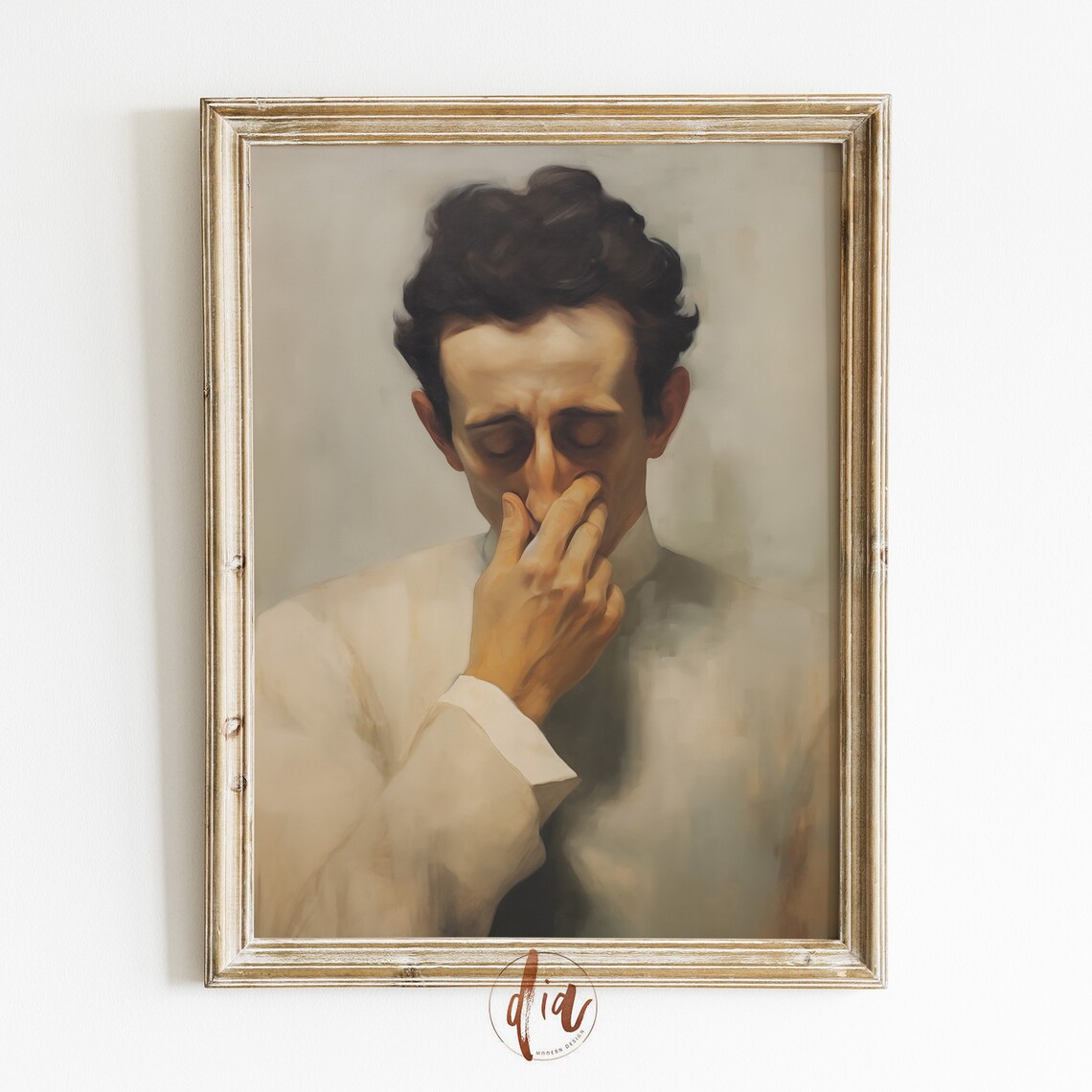 Toilet Humor Funny Bathroom Print, Vintage Style Art
