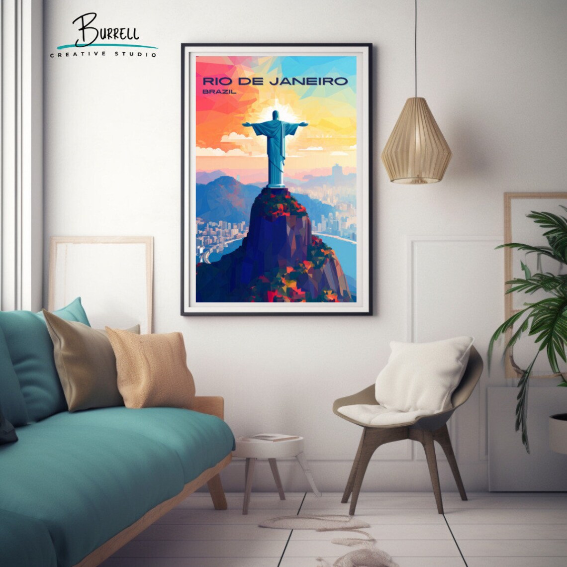 Christ The Redeemer Wall Art Print - Image 3