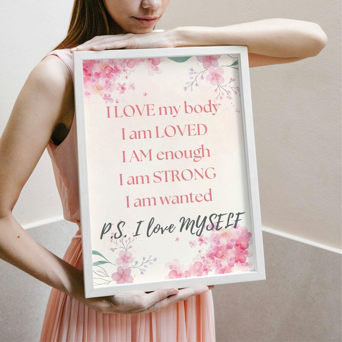 I Love Myself, Self Love Encouraging Quote