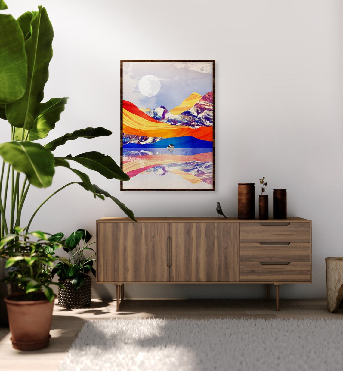 Mountain Landscape Art Print for Living Room - Image 2