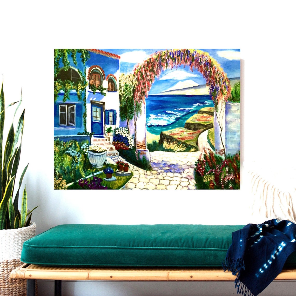 Positano Amalfi Coast Art Print Italy Print On Travel Gift Travel Poster Europe Print Italian Coast Italian Riviera Art Gift