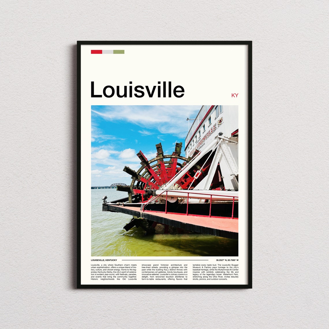 Louisville Print Louisville Poster Louisville Wall Art Louisville Art Print Louisville Photo