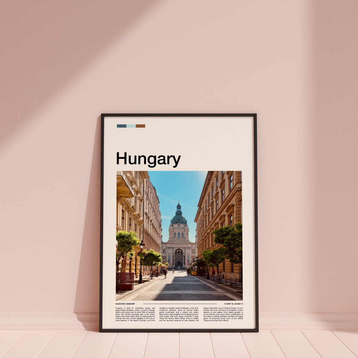 Hungary Print Hungary Poster Hungary Wall Art Hungary Art Print Hungary Photo Hungary Gifts Travel Poster Traveler Gifts - Image 4