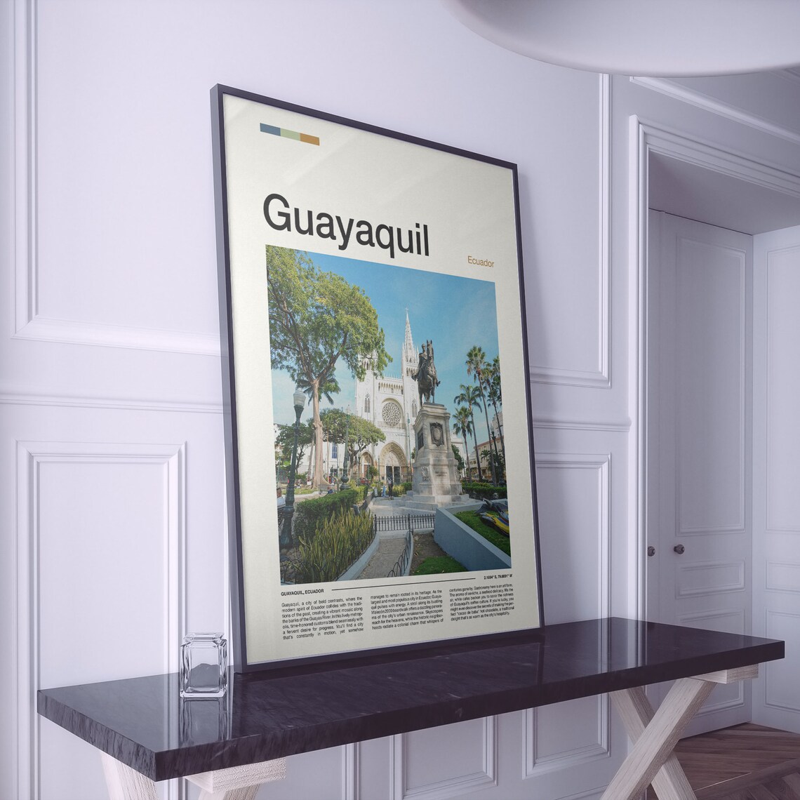 Guayaquil Ecuador Historic Park Cathedral Travel Photo Poster - Image 2