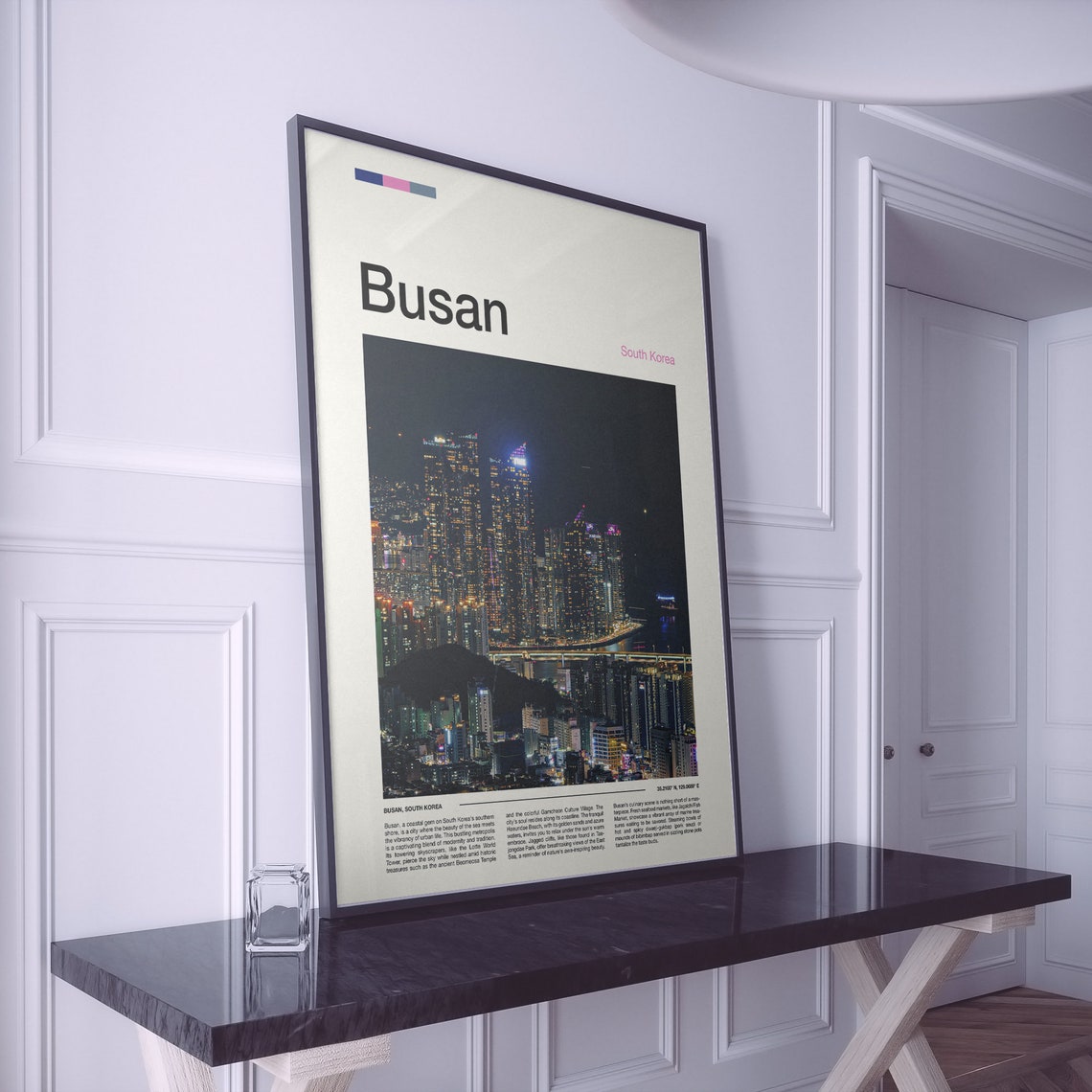 Busan Print Busan Poster Busan Wall Art South Korea Art Print Busan Photo Travel Poster Traveler Gifts Christmas Gifts - Image 2