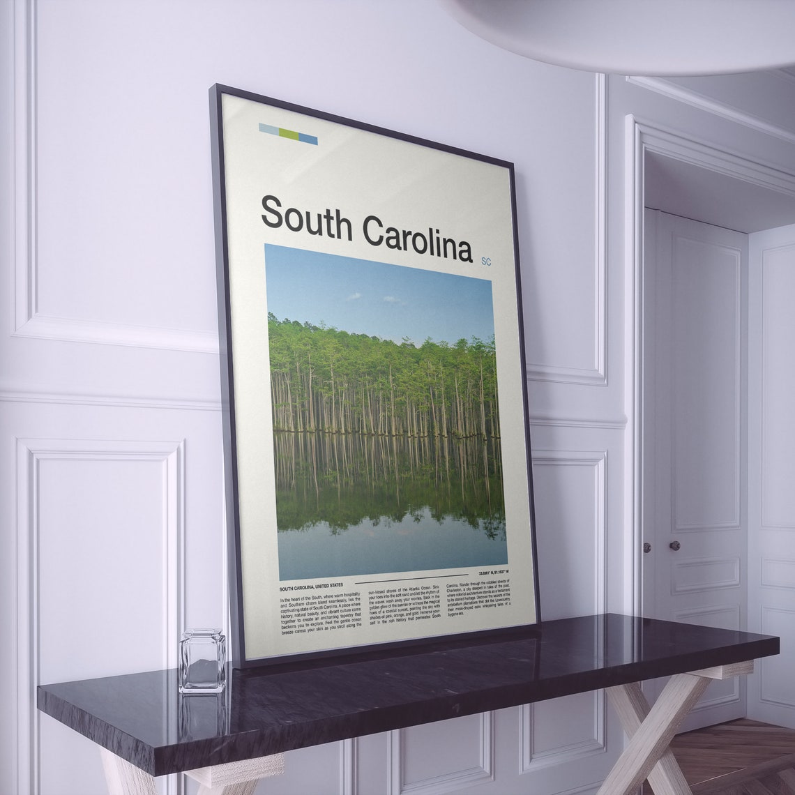 South Carolina Print South Carolina Poster South Carolina Wall Art South Carolina Art Print South Carolina Photo - Image 2
