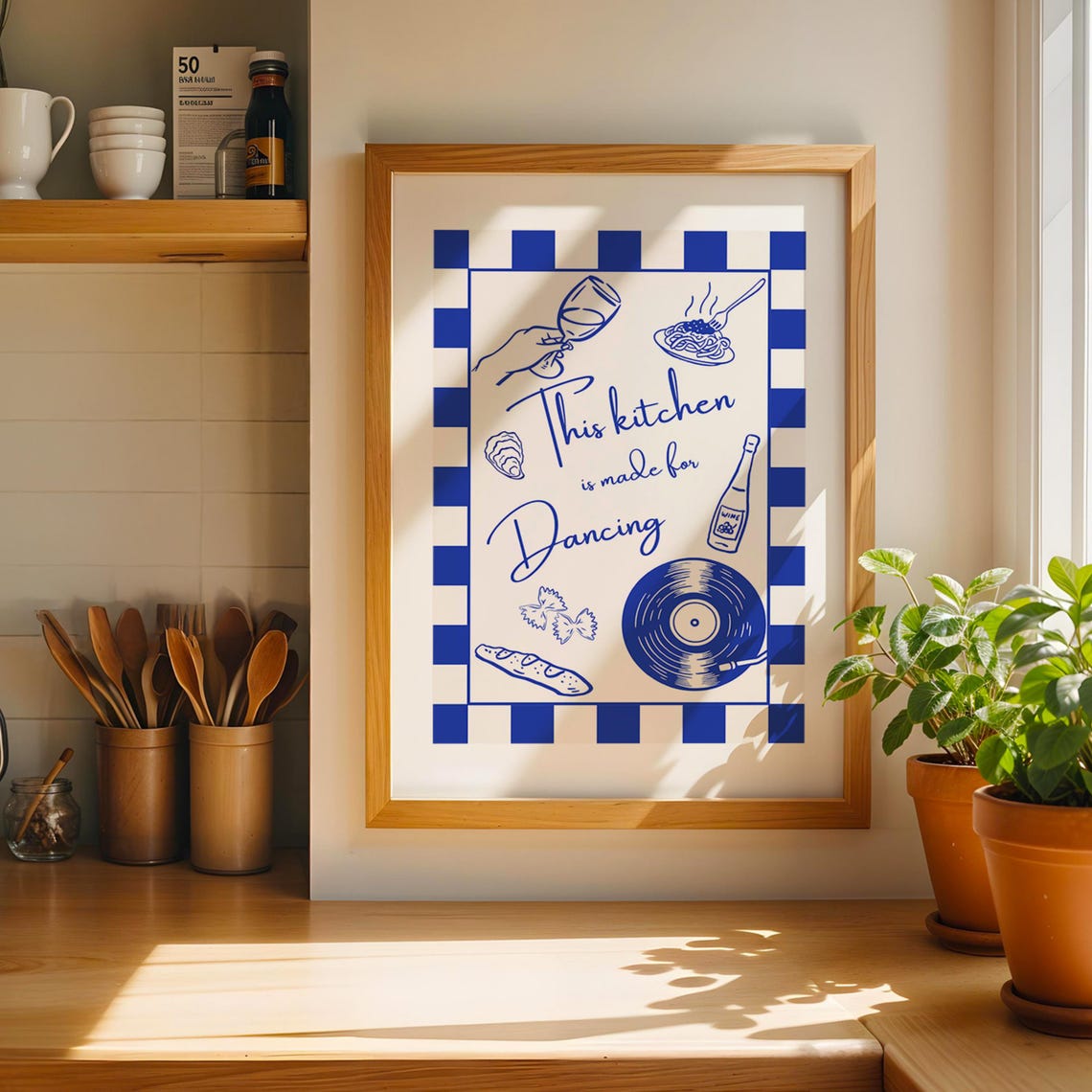 This Kitchen Is Made For Dancing, Vintage Sign - Image 2