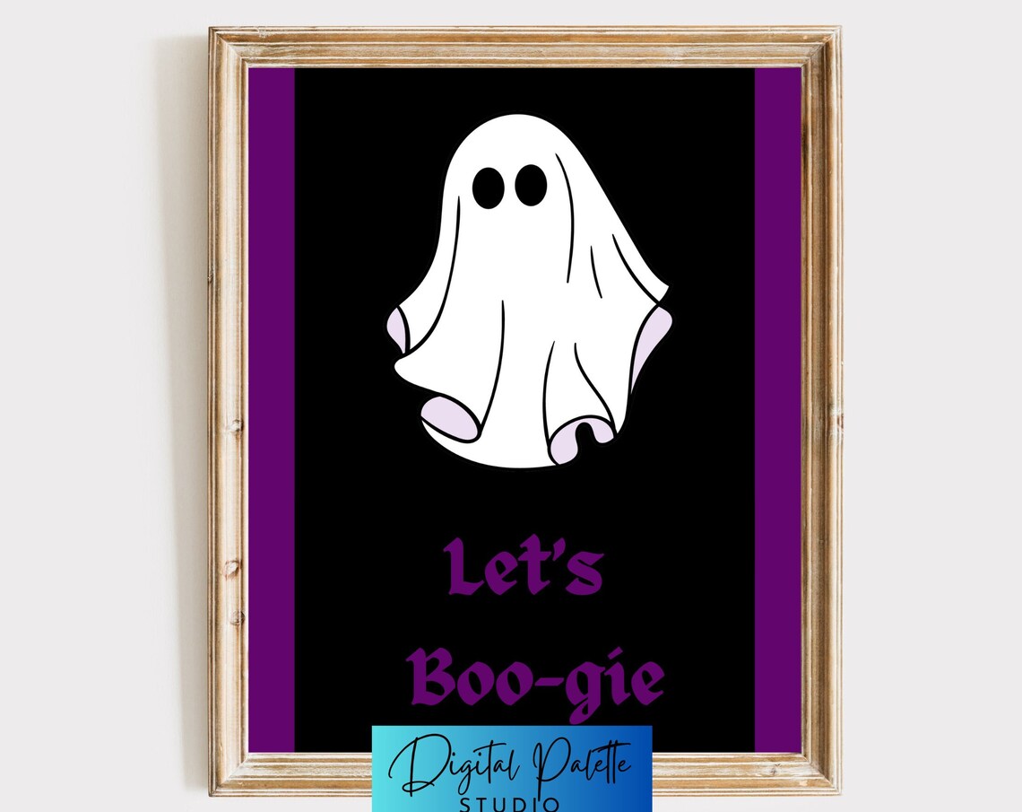 Lets Boogie Ghost, Trendy Halloween Decor
