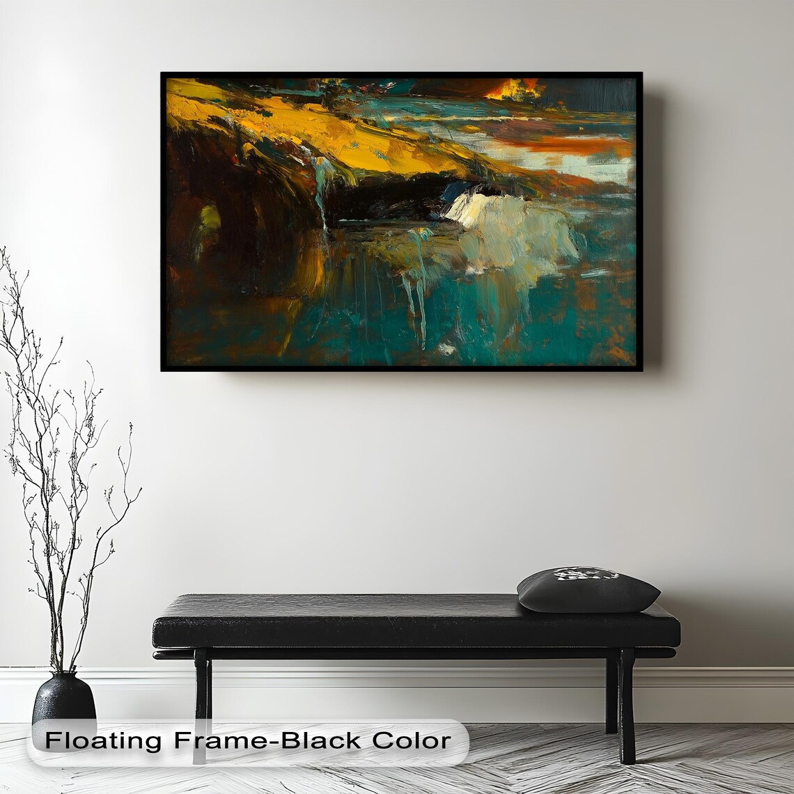 Bold Abstract Nature Art Print, Modern Design - Image 5