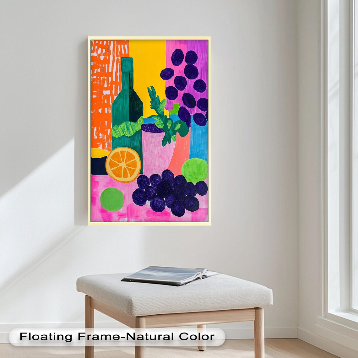 Colorful Fruit Kitchen Wall Art, Vibrant Still Life - Image 5