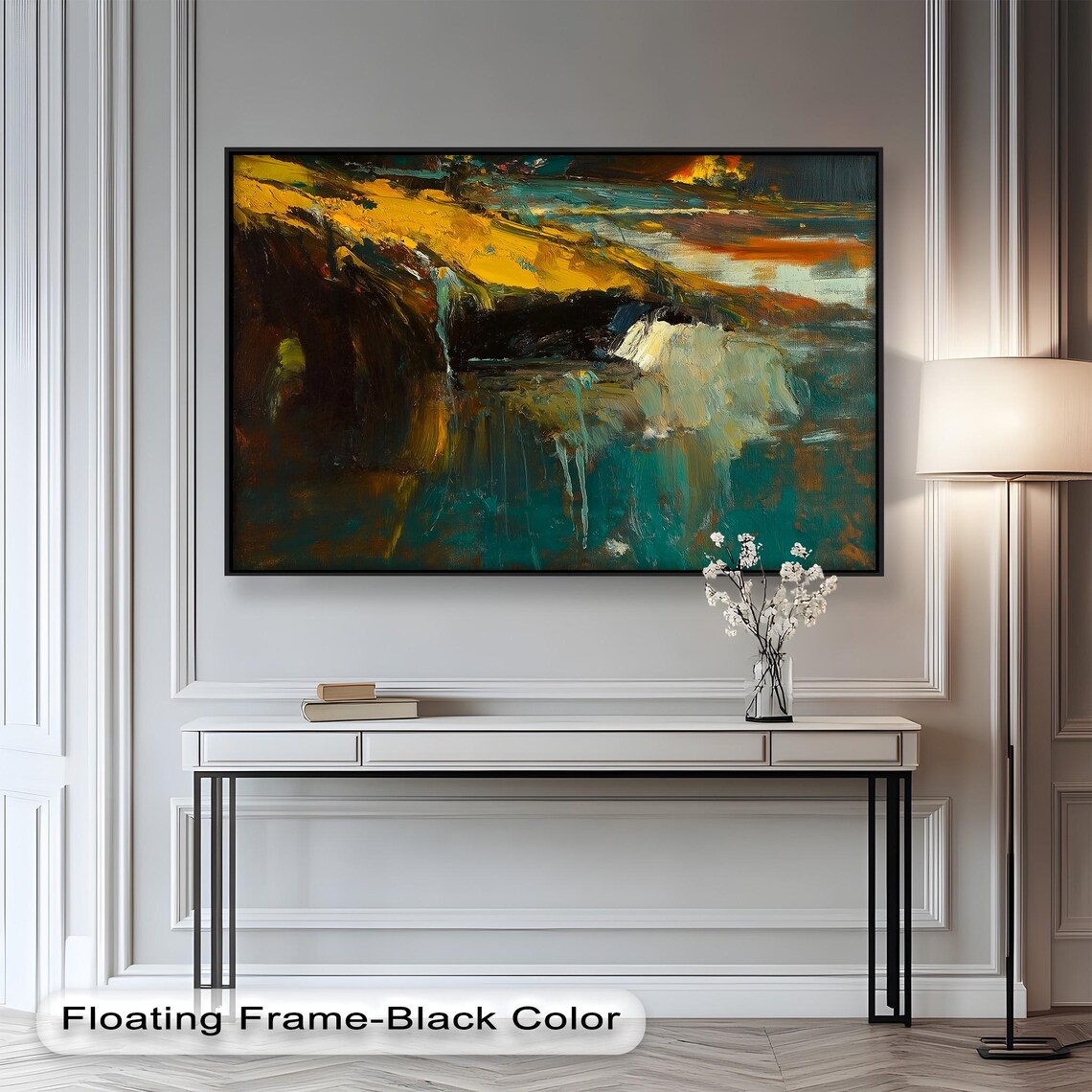 Bold Abstract Nature Art Print, Modern Design - Image 4