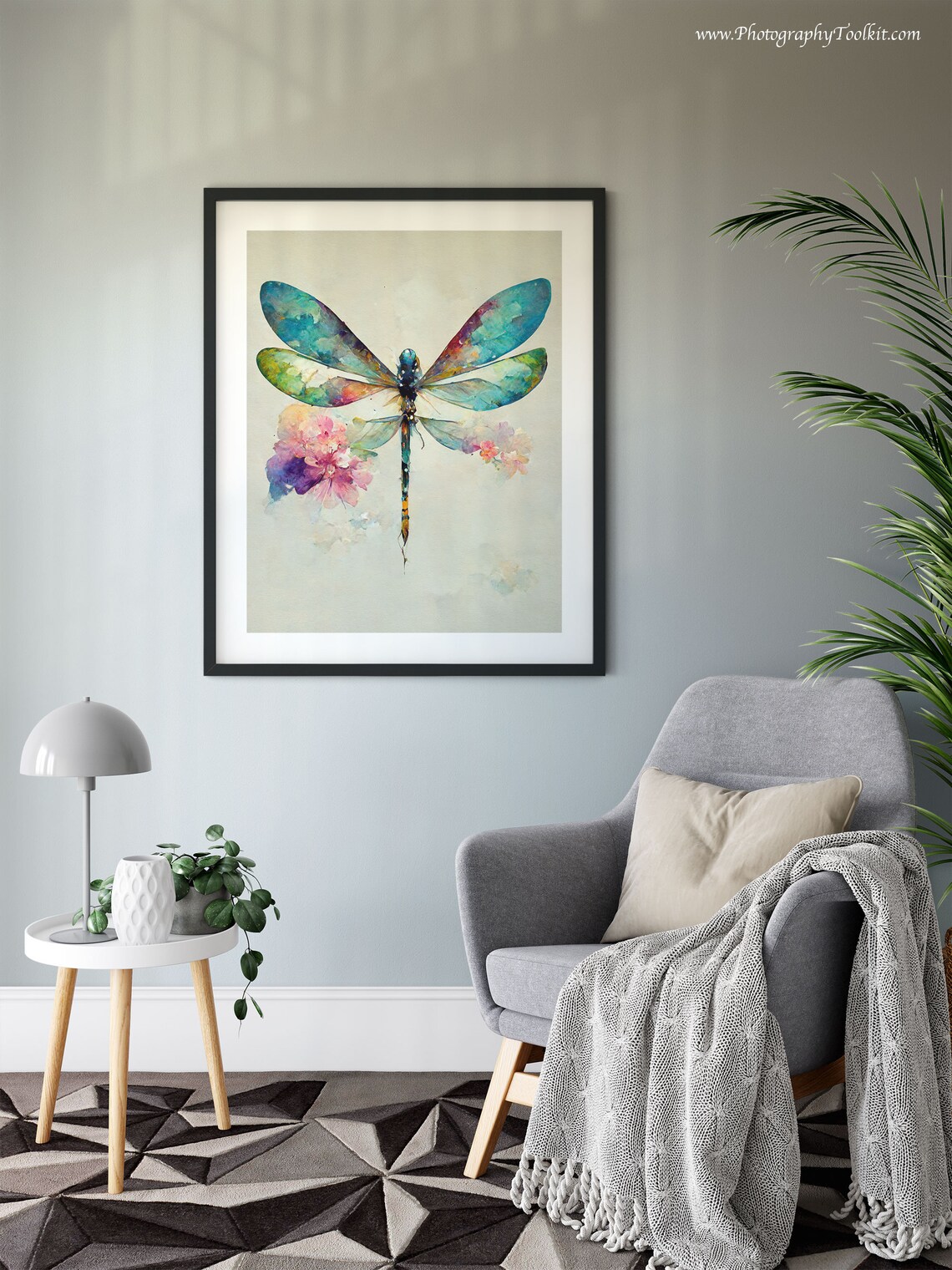 Dragonfly Nursery Wall Art Print, Girls Room Decor - Image 6