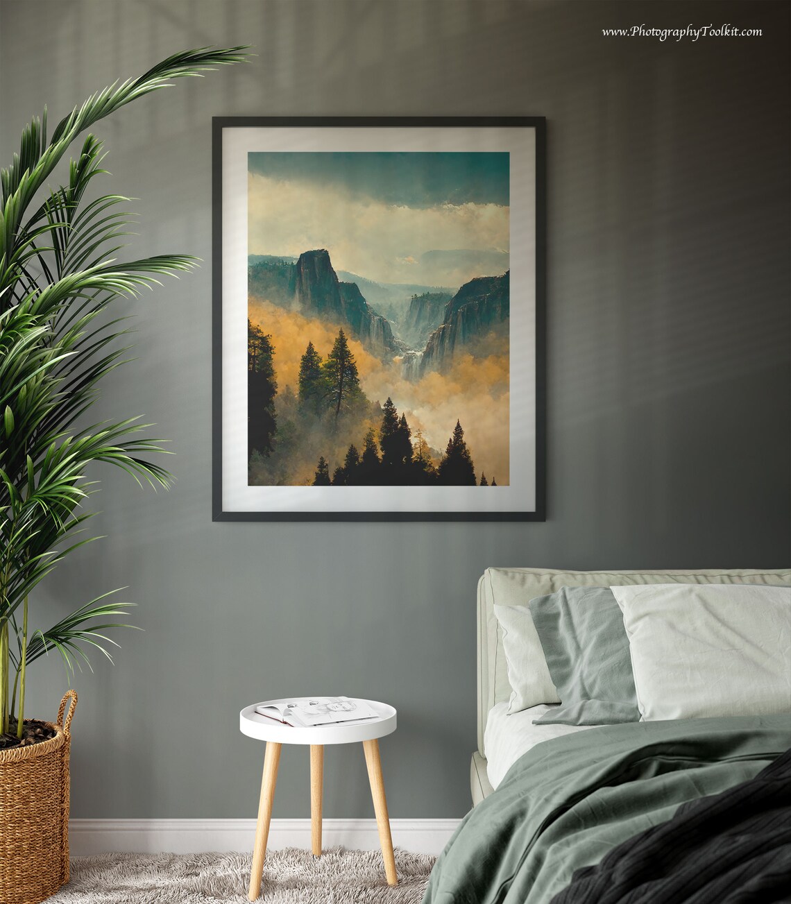 Yosemite National Park Mountain Art Poster - Image 3