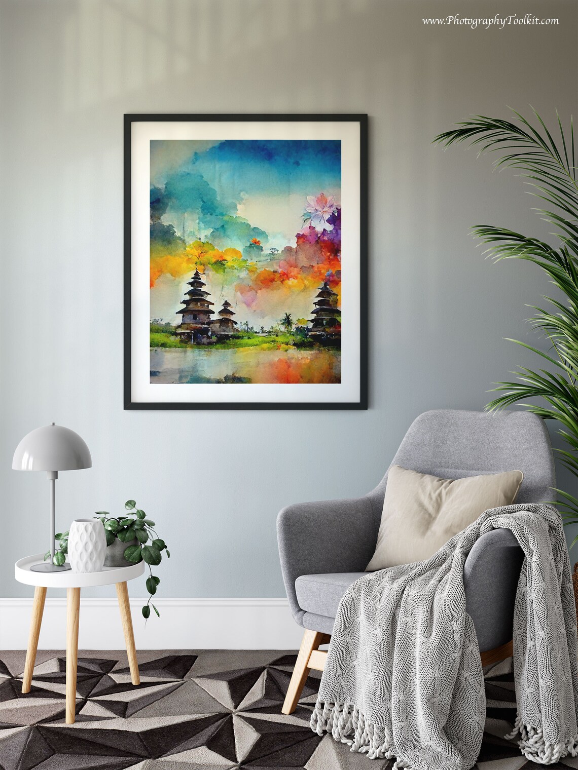 Bali Landscape Art Print, Indonesian Travel Poster - Image 6