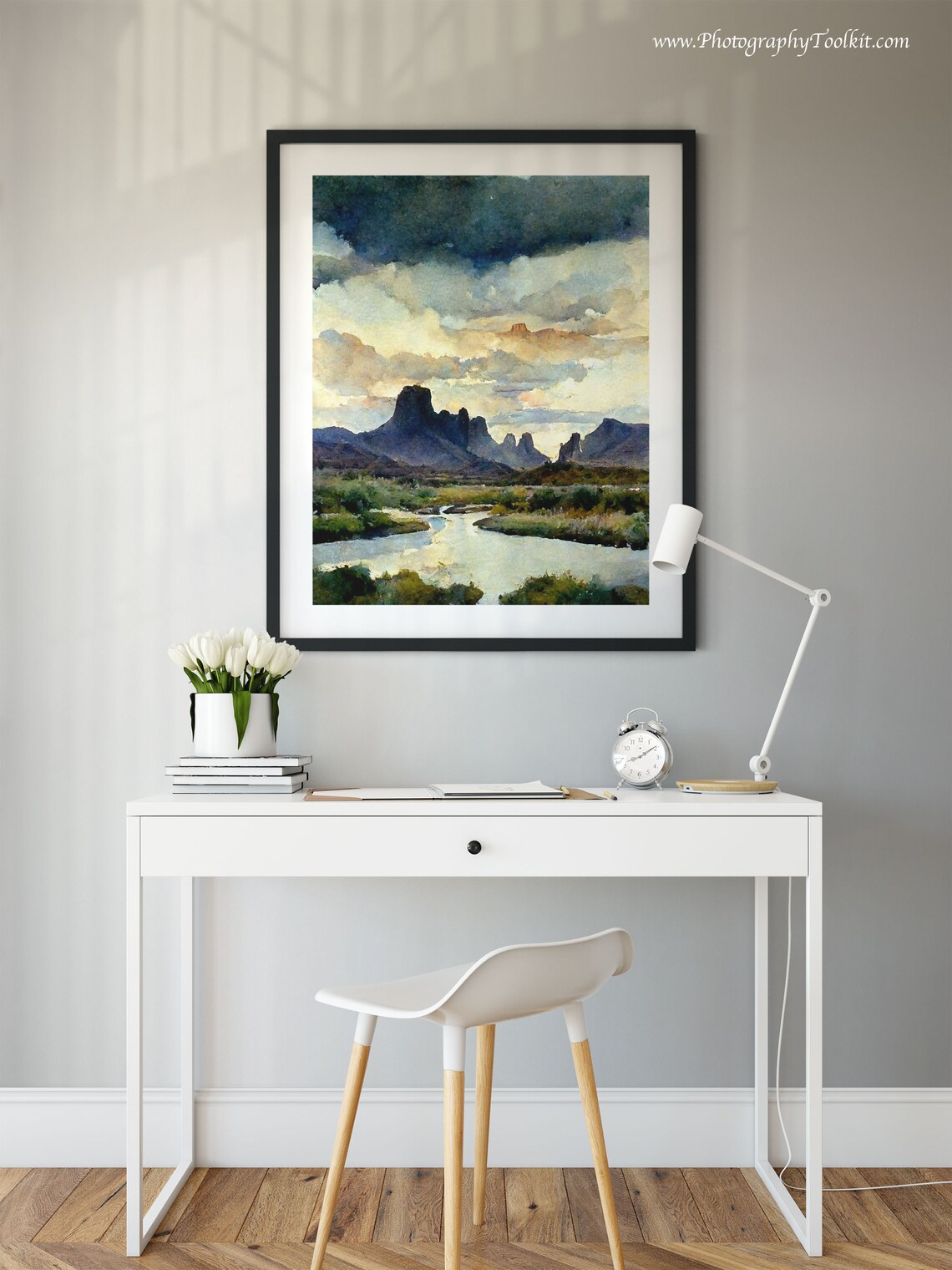 Big Bend National Park, West Texas Desert Art Print - Image 2