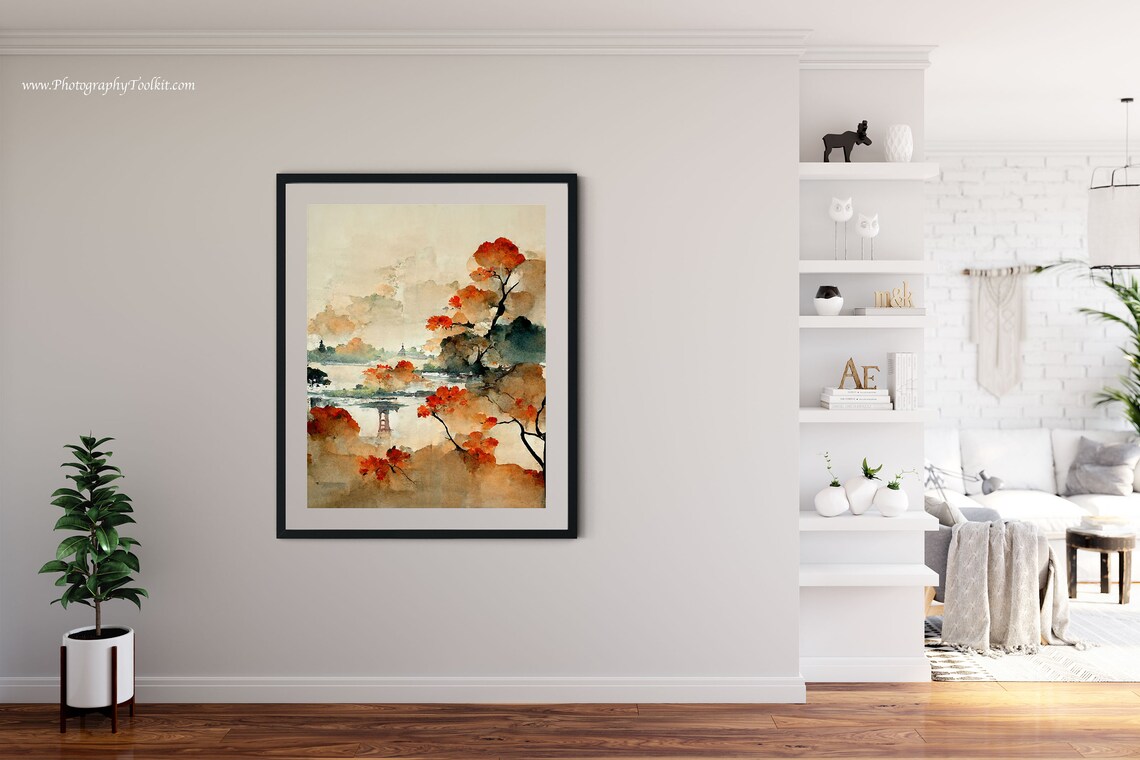 Kyoto Japan Travel Poster, Japanese Wall Art Print - Image 4