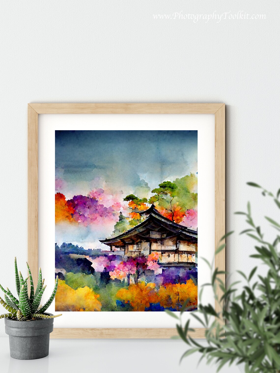 Kyoto Japan Travel Poster, Japanese Art Print - Image 5