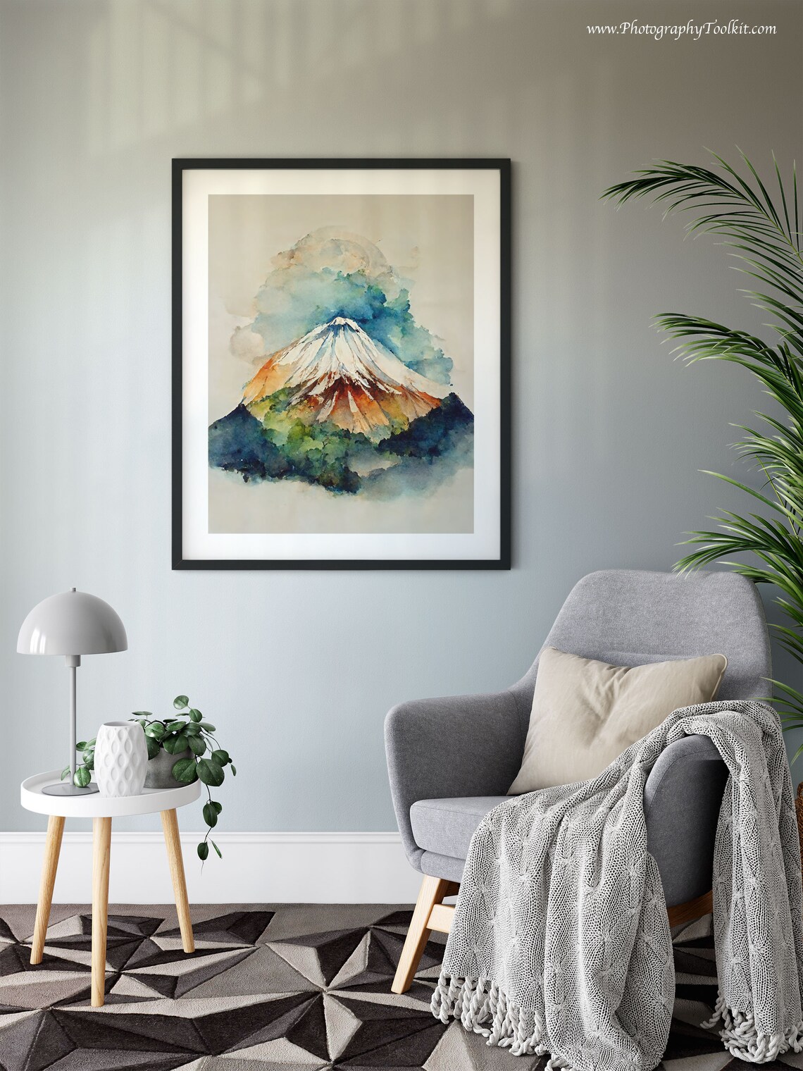 Mount Fuji Japanese Travel Poster, Mountain Art Print - Image 6