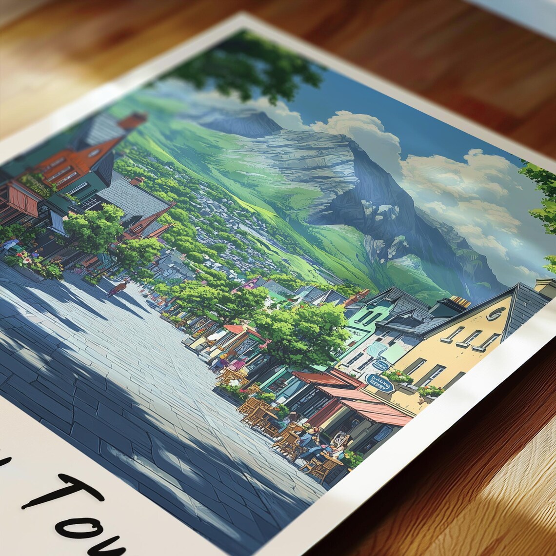 Killarney Town Travel Poster, Ireland Illustration - Image 2