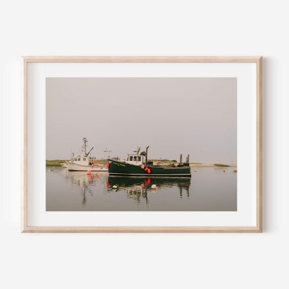 Chatham Harbor Photo Chatham Ma Wall Art Coastal Photography Print New England Decor Nautical Art Cape Cod Fine Art Ocean Landscape