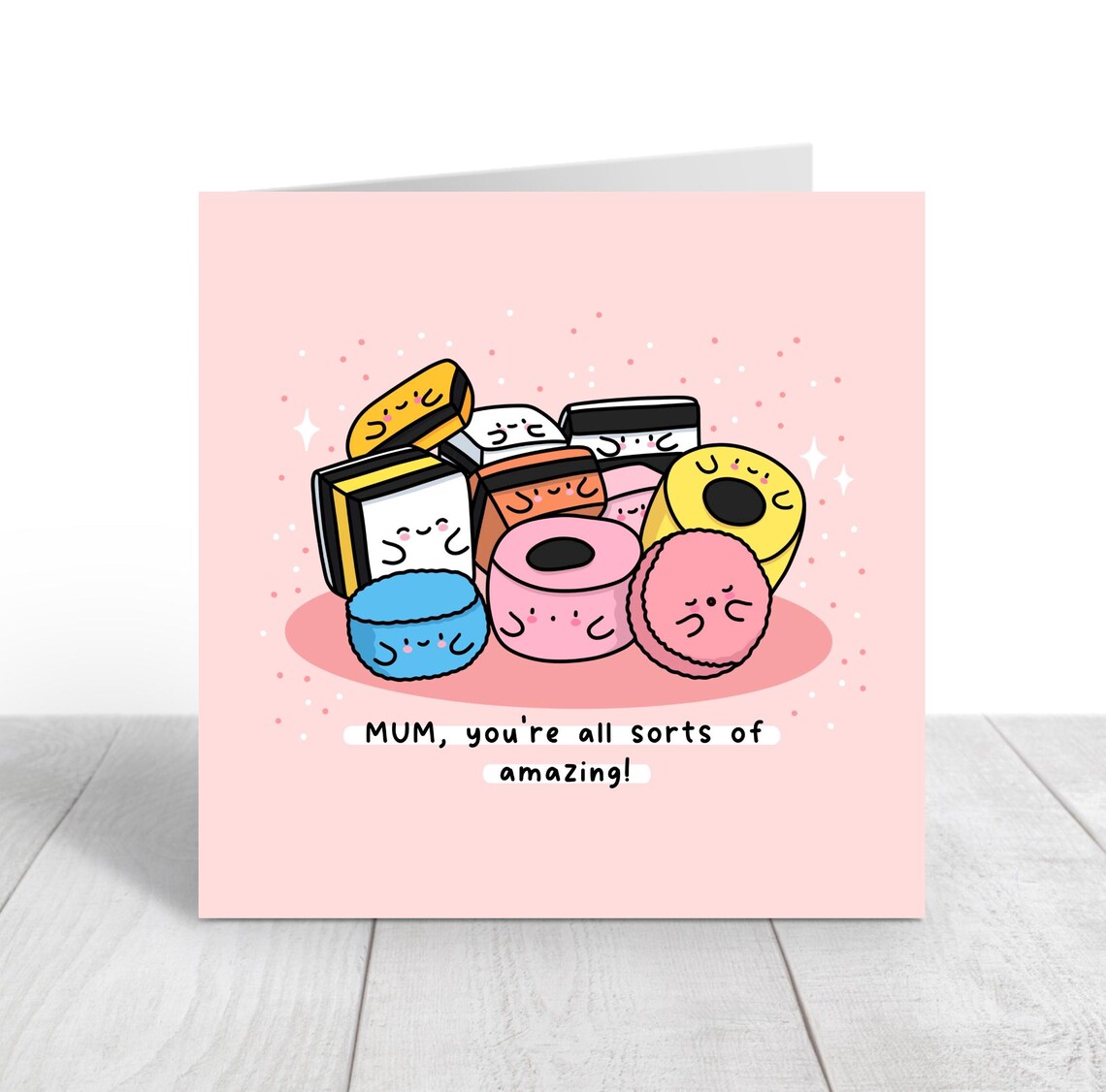 Kawaii Liquorice Allsorts Mum You Are All Sorts Of Amazing Poster - Image 2