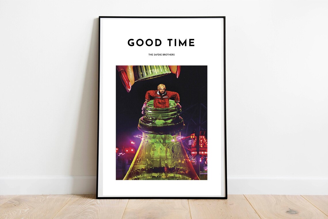 Good Time Inspired Movie Poster, Safdie Brothers