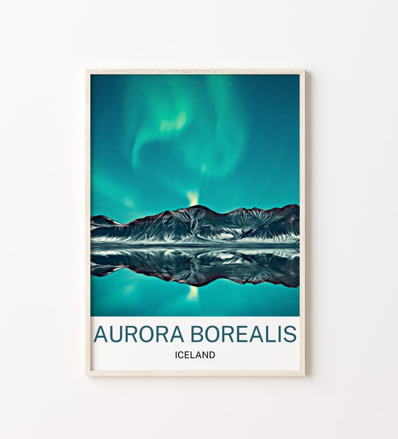 Aurora Borealis Print Aurora Borealis Art Aurora Borealis Wall Art Aurora Borealis Art Print Aurora Borealis Aurora Borealis Poster