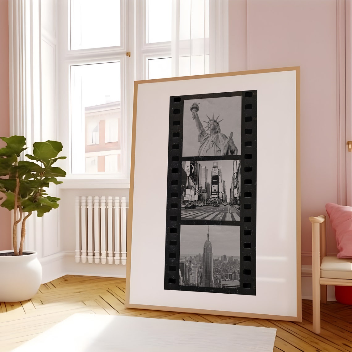 New York City Wall Art Print Poster Wall Art Ny New York Art Maximalist Ny Art New York Print New York Big Apple Wall Art Print Art - Image 5